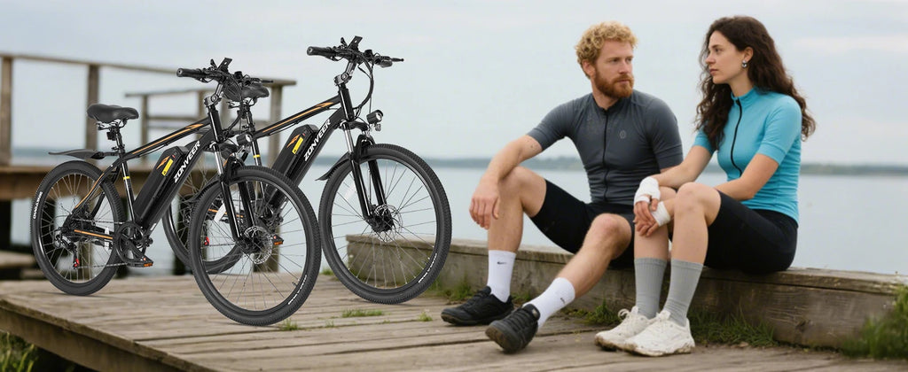 【1 Year Warranty】M26 Electric Bicycle 1000W Peak Motor 
360WH Lithium Battery Electric Bike  26 Inch city  UL2849