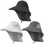 Summer 12CM Large Brim Sun Hat . 
Men Women Breathable Fishing Cap
Sun UV Protection Mesh Fisherman Hiking, Beach
