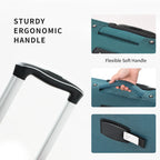 Softside Luggage,  Expandable,  3 Piece Set, Suitcase ..  
Upright Spinner Softshell Lightweight for Travel
