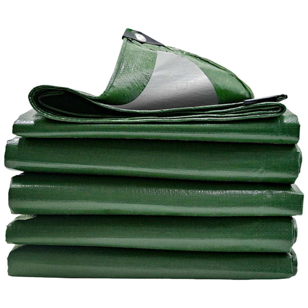 Multi Purpose Tarp Cover Waterproof Tarpaulin Sunscreen Multipurpose Protective Cover 6x10/10x13/13x16 Feet Heavy Duty Tarp
