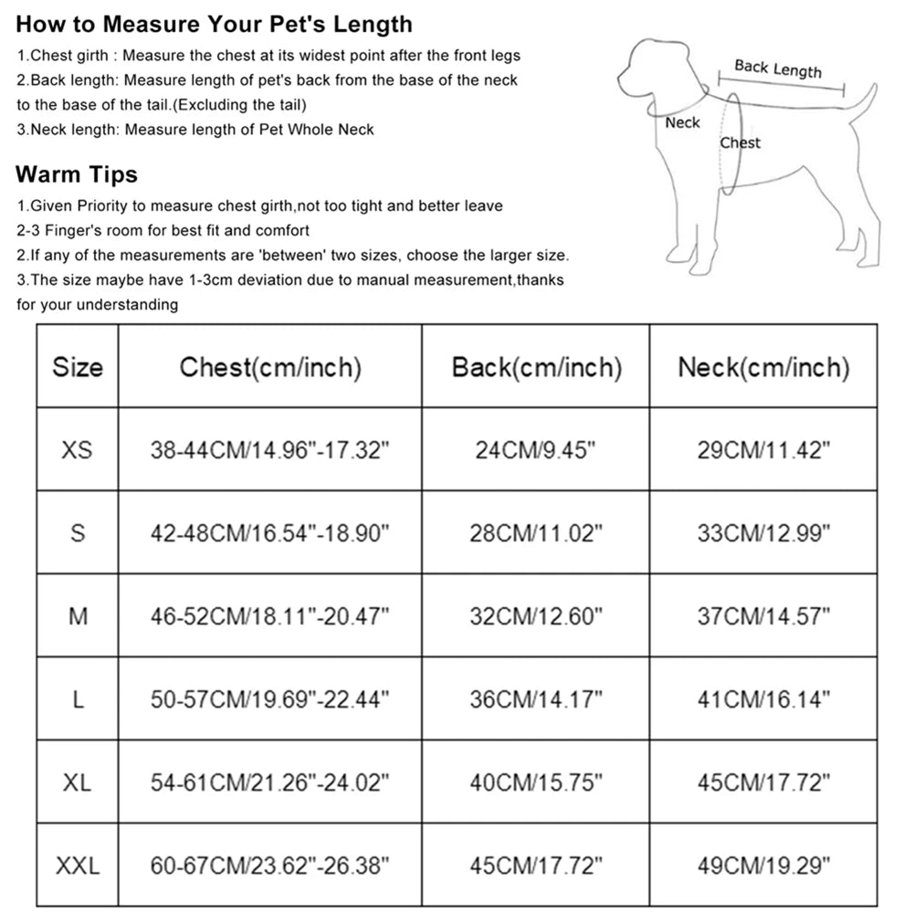 Winter Dog Harness Vest Clothes Puppy Clothing Waterproof Warm Pet Jacket Dog Clothes For Small Dogs Shih Tzu Chihuahua Pug Coat
