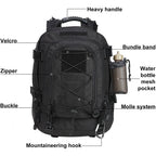 60L Military Tactical Backpack Army Molle Assault Rucksack