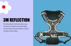 Truelove Pet Dog Harness Floral 
No Pull,      Cotton Fabric Breathable and Reflective Soft for Big ,Medium ,Small, Adjustable Vest