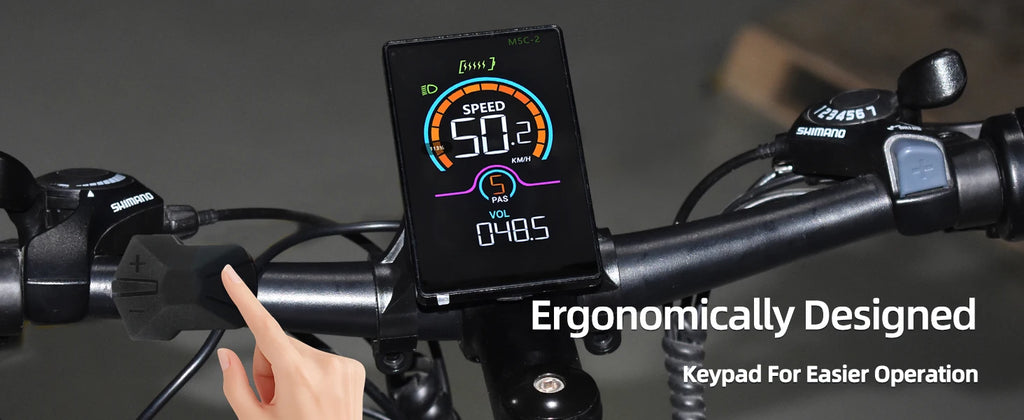 [Haytrix-US] Fatbike V20 Screen 
EBike LCD Display Bicycle Speedometer Cycling Computer