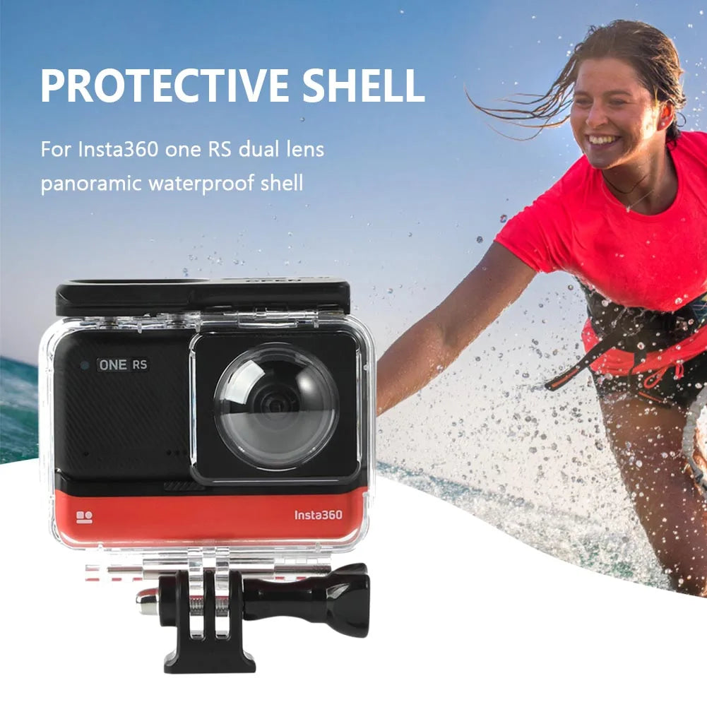 Waterproof Box Protective Shell Cover Portable Camera for Insta360 ONE RS Panoramic