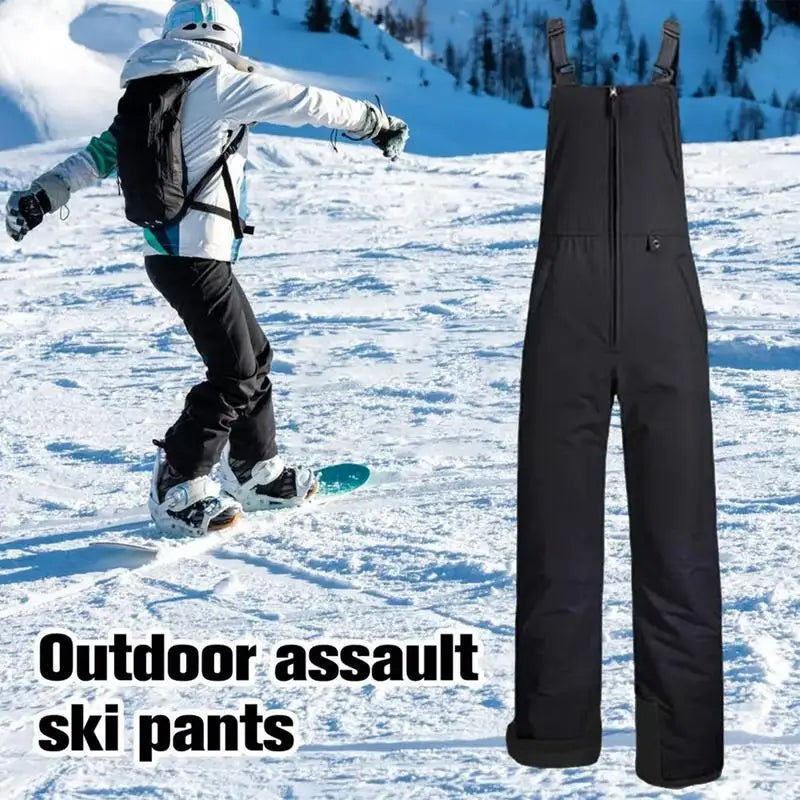 Men Warm Winter Ski Pants Breathable Women's  
Waterproof Windproof  Snowboard Bib Adult Suspenders Snow Pants ,Overalls