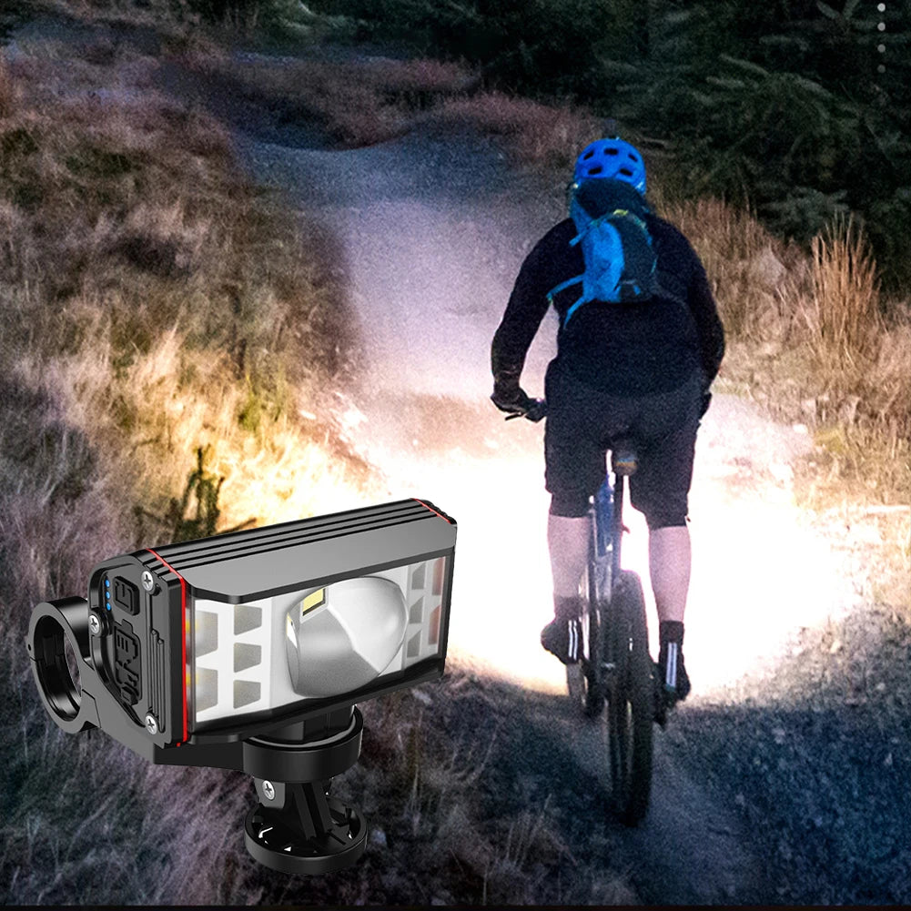 LED   Bike Handlebar Flashlight
USB Rechargeable Mountain Bike Lamp
Waterproof