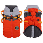 Winter Dog Harness Vest Clothes Puppy Clothing Waterproof Warm Pet Jacket Dog Clothes For Small Dogs Shih Tzu Chihuahua Pug Coat
