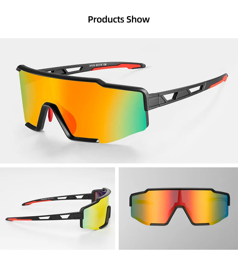 ROCKBROS Photochromic Cycling Glasses Bicycle Polarized Glasses Sports Unisex Sunglasses MTB Road Bike Eyewear Protection Goggle