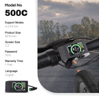 Bafang LCD Color Display Instrument 36V 48V 52V P860C 860C P850C 600C C965 DPC18 BF-UART Protocol Bluetooth 750W Motor E-bike