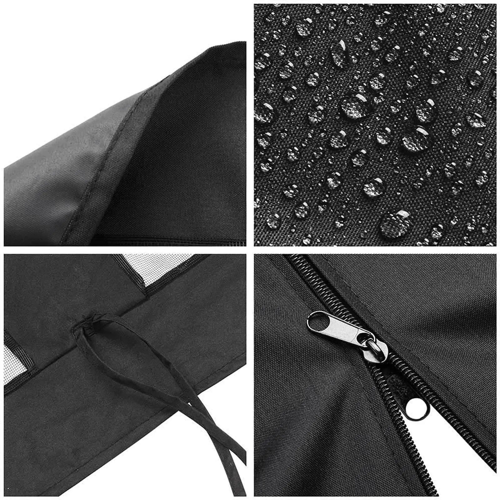 Mosquito Net for Gazebo Outdoor Canopy 
Insect Netting with Zipper on  Curtain for Garden Patio mesh