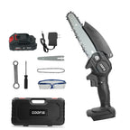Brushless Rechargeable Lithium electric saw, outdoor -- wireless ,
small saw  logging single hand saw, pruning