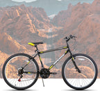 Hiland 24 26 inch Mountain Bike for Men Women, 21 Speeds 
High-Carbon Steel Frame, Sport Cycling MTB Bicycle for Adult