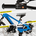 JOYSTAR Electric Bike for Kids Teens Ages 7+ 
with 250W Motor, 15 Miles 15MPH 
Mountain