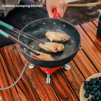 Portable Burner  for Camping.
 Foldable Windproof Outdoor Gas  Stove 
for Backpacking, Camping ,Hiking, Picnic , BBQ Grill