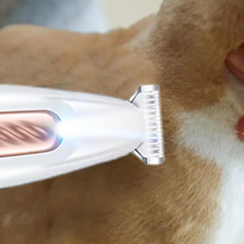 Portable Dog Paw Trimmer with Led Light Rechargeable Cordless Nail Grinder 
Shaver for Cats dogs Other Pets Nail Grooming Tools