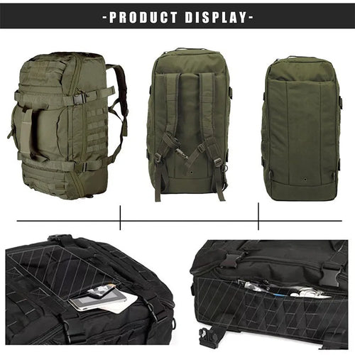 40L 60L 80L Waterproof Travel Bags Large Capacity  Men Duffel Bag