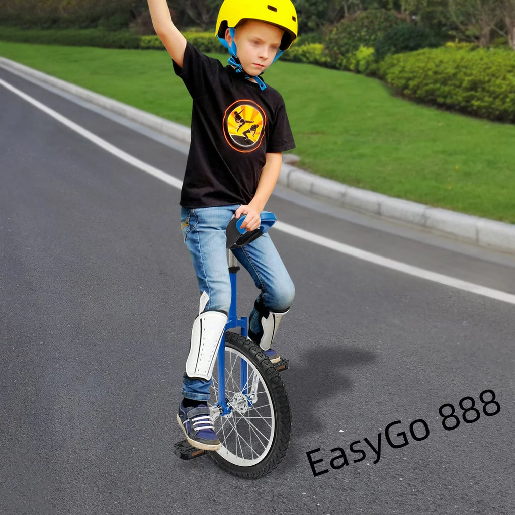 18Inch Unicycle , Adjustable Standard Seat ,.   
Thickened Aluminum Alloy Rim Children /Adult Balance Exercise Bike
