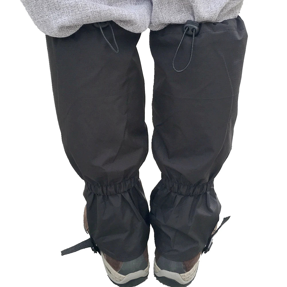 Climbing ,Snow, Skiing ,  Waterproof Leg Protection Guard 
Hiking ,Walking, Sandproof ,Legging Gaiters Foot Cover