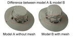 Sun shading hat, with chin strap
