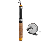 Ice Fishing Rod With Reel Mini Telescopic
60 80 100CM Carbon. for  River ,Shrimp , Carp Fishing Pole