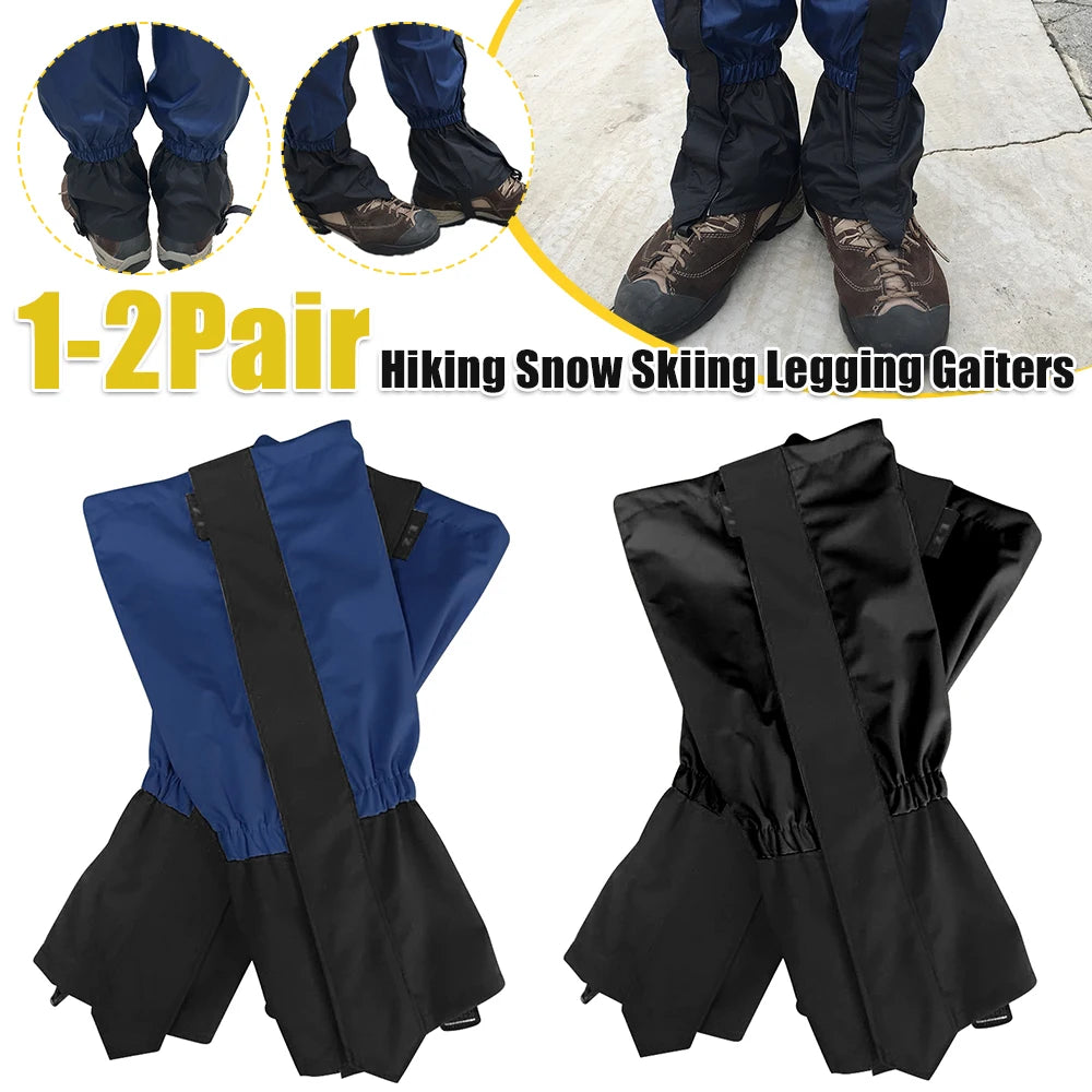 Climbing ,Snow, Skiing ,  Waterproof Leg Protection Guard 
Hiking ,Walking, Sandproof ,Legging Gaiters Foot Cover