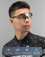 ROCKBROS Cycling Glasses Photo chromic Eye  Windproof Sport glasses