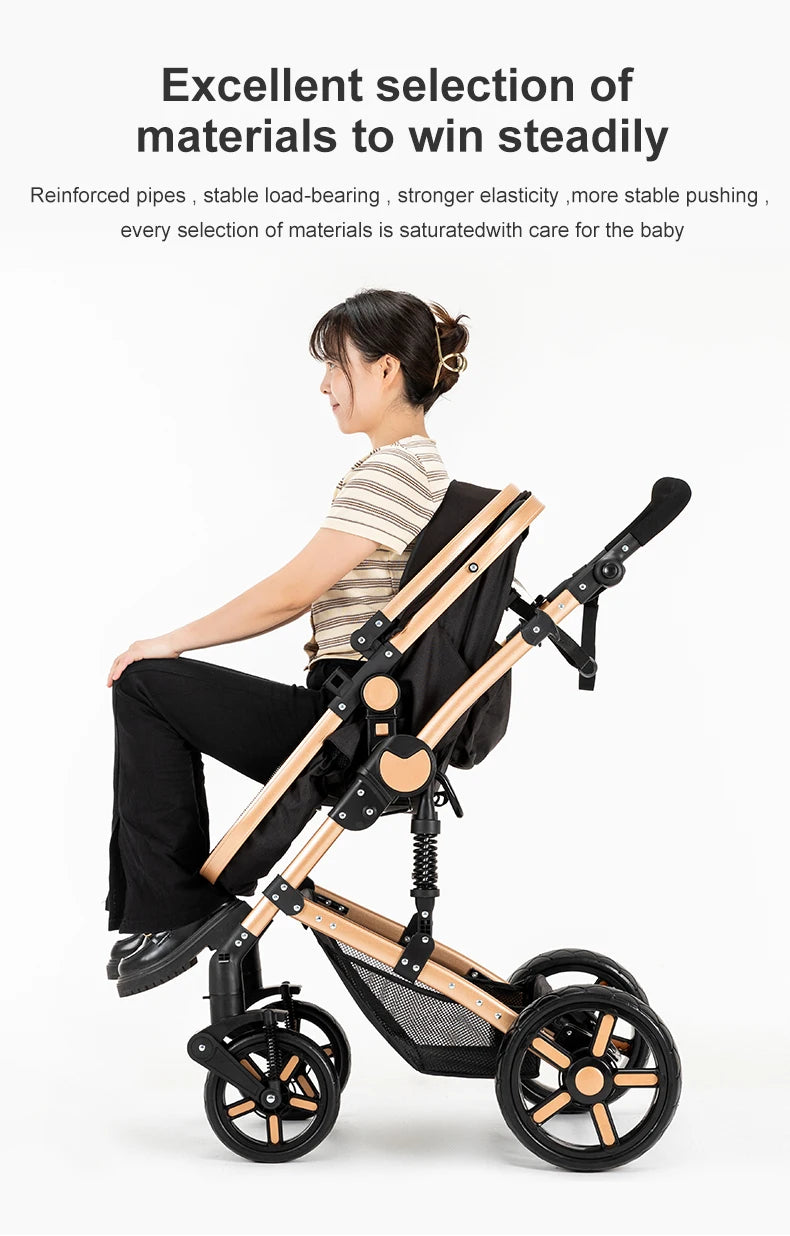 Stroller,Baby stroller,baby accessories,baby cars,Stroller 3 in 1,Convertible Bassinet Push,Light stroller,2 in 1 Baby Stroller,