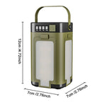 Rechargeable Lantern , Power Bank Solar.   
Camping , Portable,
Flashlight ,LED Tent Light for Camping ,  Hiking  , Fishing