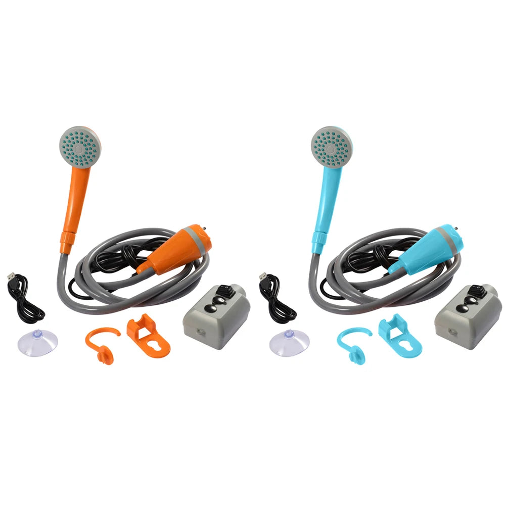 Portable Shower for Camping
Rechargeable , Pump Electric ,  Portable for  Hiking ,Traveling