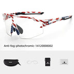 ROCKBROS Cycling Glasses Photo chromic Eye  Windproof Sport glasses