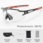 ROCKBROS Cycling Glasses Photo chromic Eye  Windproof Sport glasses