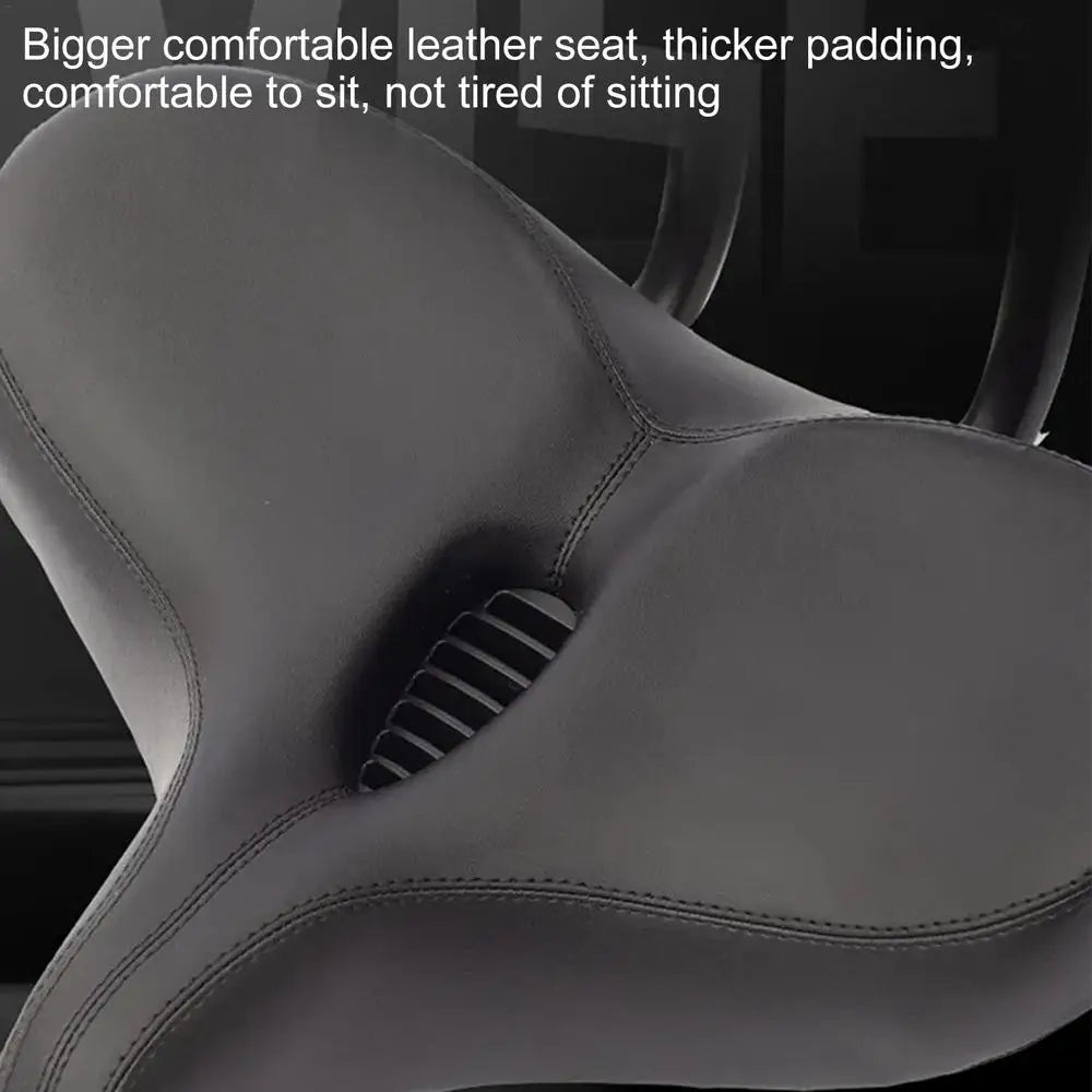 Bike Seat With Backrest .  Comfortable "Electric Scooter"  Saddle Bicycle Seat Cushion , Hollow Breathable for Road Tricycle
