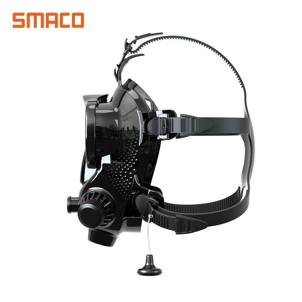 SMACO Full Face Scuba Diving Mask for Adults, Anti Fog Snorkeling Mask, Swimming Goggles, Snorkeling Gear, Freediving Snorkel