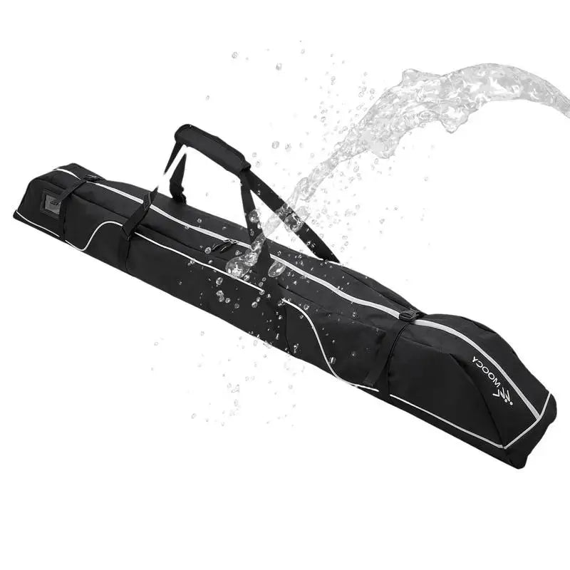 Ski Carrying Bag 600D Water-Resistant  With Top Handle Portable Skiing Container Tool For Board Bindings Boots