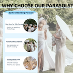 White Paper Parasol for Wedding Photo Cosplay Prop DIY Umbrella for Bridal Baby Shower Party 60cm 80cm 10/15/20/30/50/100Pcs