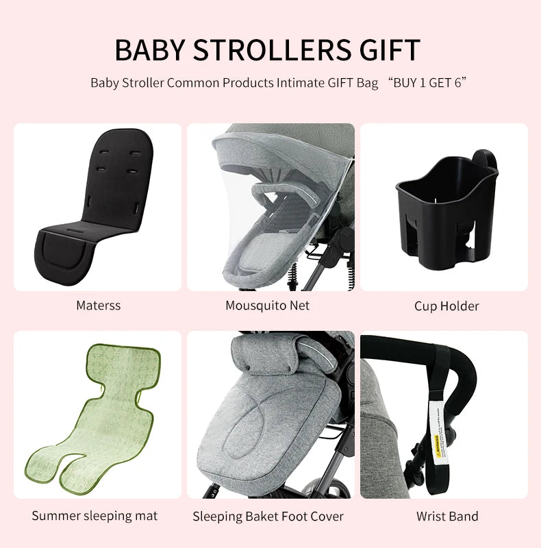 Stroller,Baby stroller,baby accessories,baby cars,Stroller 3 in 1,Convertible Bassinet Push,Light stroller,2 in 1 Baby Stroller,