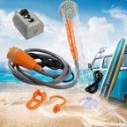 Portable Shower for Camping
Rechargeable , Pump Electric ,  Portable for  Hiking ,Traveling