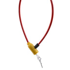 Bicycle Lock Exquisite Steel Cable. anti-theft With 2 Keys