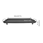 Smokeless Outdoor Electric BBQ Grill - Portable Barbecue 1500W