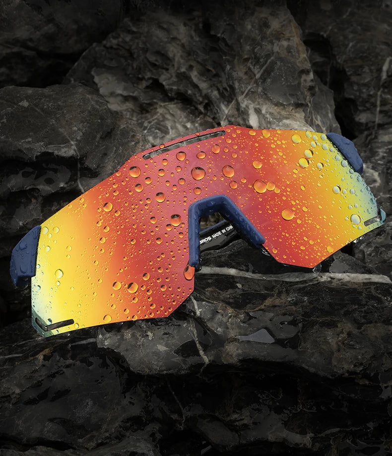 ROCKBROS Bicycle Glasses Polarized Photochromic Ultra-light Sunglasses Portable Comfortable Road Bike Eyewear Cycling Equipment