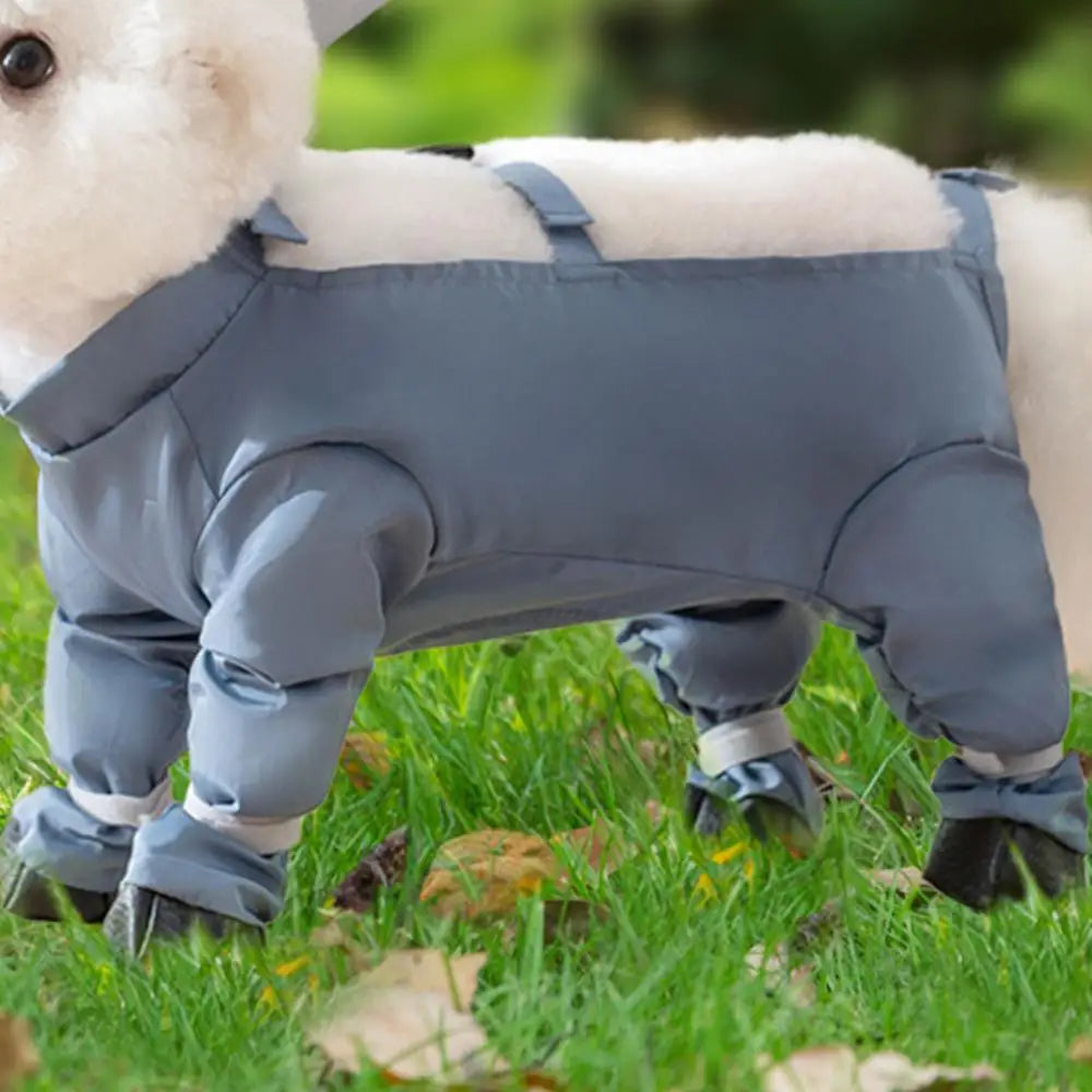 Waterproof Dog Boots With Suspenders
Adjustable Anti-Fall Pet Boots 
Dirty-Proof Pet Shoes For French Bulldog Poodle