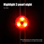 Bike Tail & Headlight           Rear Light Rechargeable 
Front Light 3 Modes           LED Riding Warning Light for Outdoor Cycling