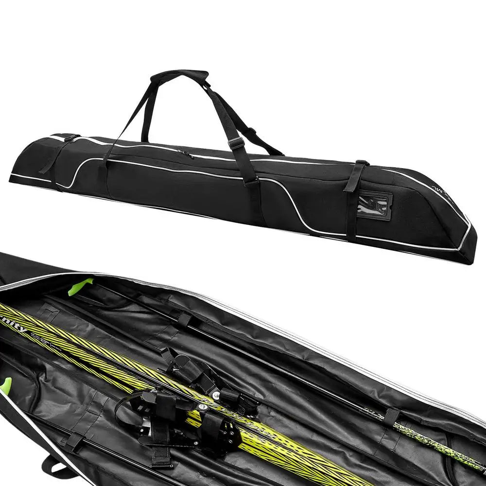 Ski Carrying Bag 600D Water-Resistant  With Top Handle Portable Skiing Container Tool For Board Bindings Boots