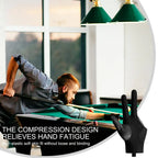 Open Finger Billiard Pool Gloves Breathable Snooker Glove Non Slip Left Hand 3 Finger Glove Training Shooters Gloves Accessories
