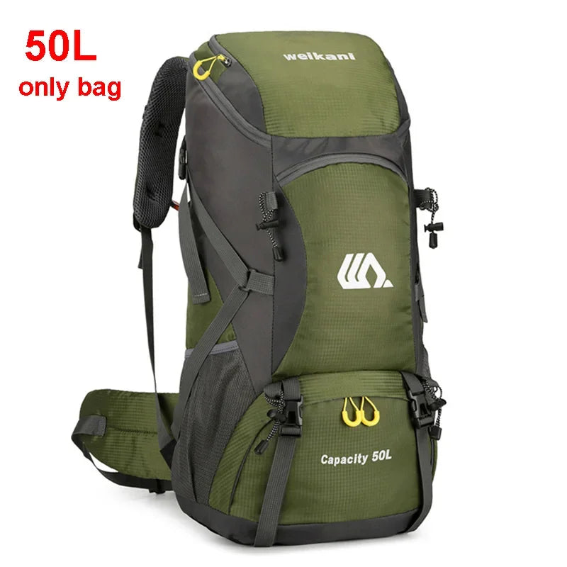50L Travel Backpack Camping Men Large Hiking Bag 
Tourist Rucksack Waterproof ,Climbing Mountaineering 
A Must have