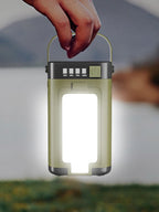 Rechargeable Lantern , Power Bank Solar.   
Camping , Portable,
Flashlight ,LED Tent Light for Camping ,  Hiking  , Fishing