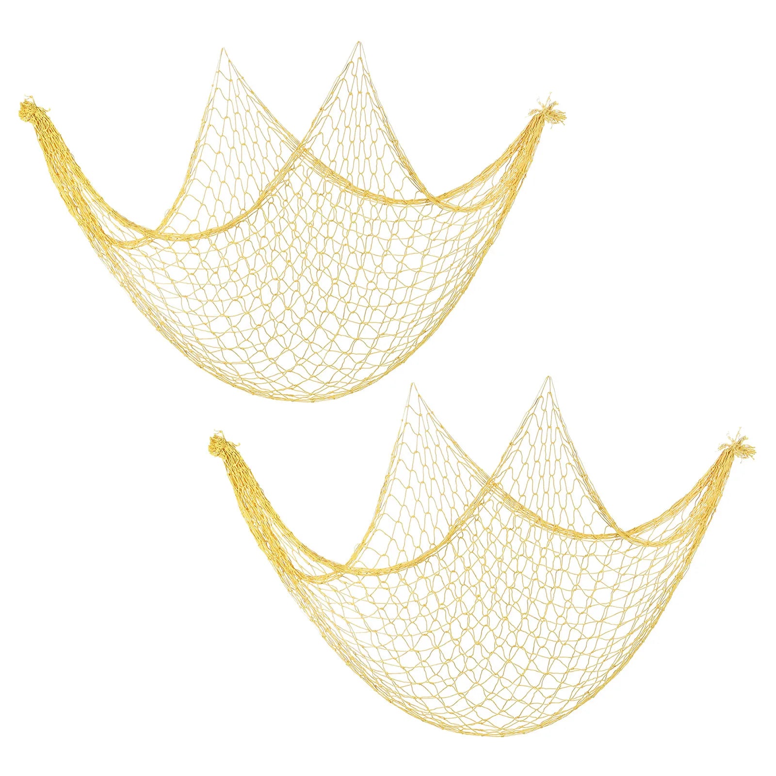 Fishing Net "Decor", 2 Pack 80" x 40" Mediterranean Style
Photographing "Decoration"  Natural Party Accessory for Home