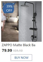 ZAPPO Shower Panel Tower System with LED Rainfall Waterfall Head
Full Body Jets ,Handheld Shower Column w/Tub Spout
