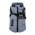 Pet Dog Jacket With Harness 
Winter Dog Clothes For Small Large Dogs 
Warm Waterproof  Coat Chihuahua